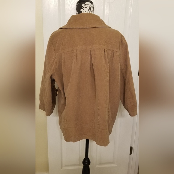 Cato's Fashion Women's Corduroy Jacket with Buttons - Picture 3 of 12